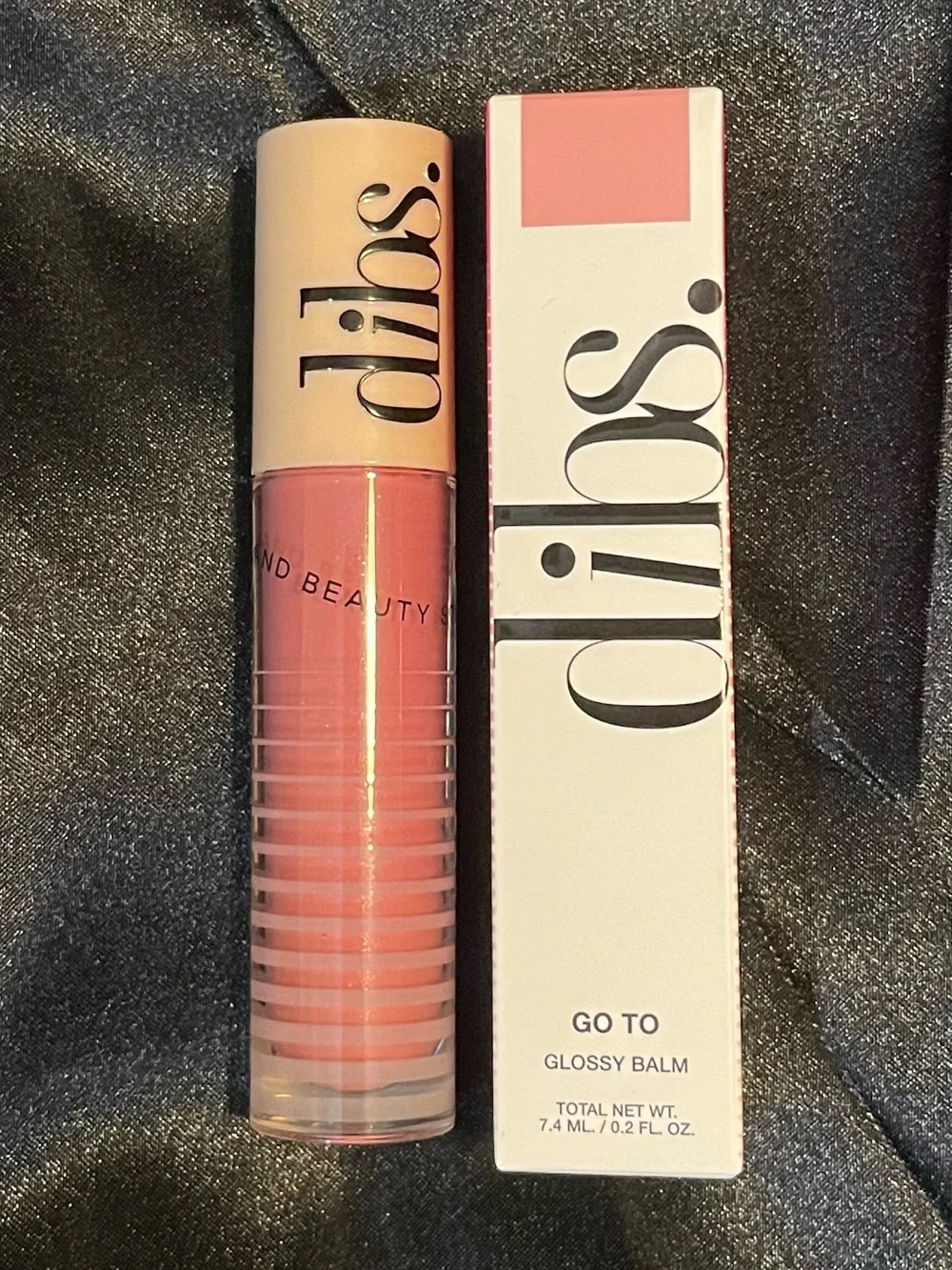 DIBS Beauty Go To Glossy Balm in the shade Effortless Pink